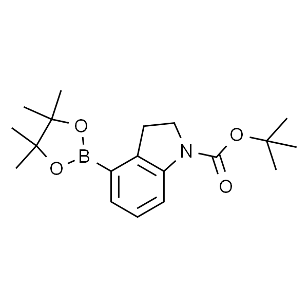 tert-Butyl 4-(4，4，5，5-tetramethyl-1，3，2-dioxaborolan-2-yl)indoline-1-carboxylate