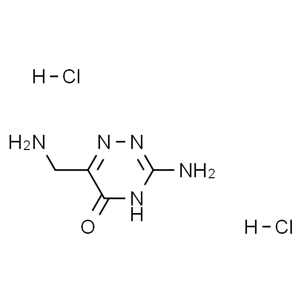 3-Amino-6-(aminomethyl)-1，2，4-triazin-5(4H)-one Dihydrochloride