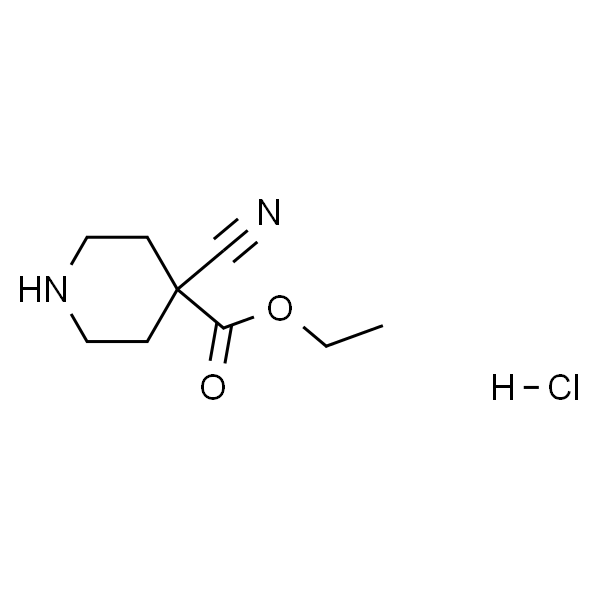 Ethyl 4-cyanopiperidine-4-carboxylate hydrochloride