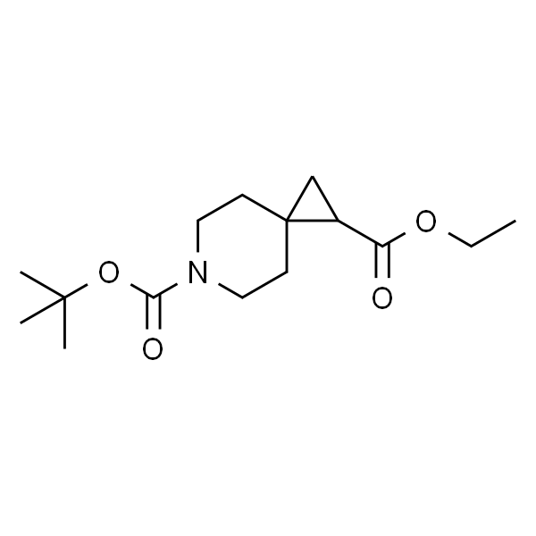6-tert-butyl 1-ethyl 6-azaspiro[2.5]octane-1,6-dicarboxylate