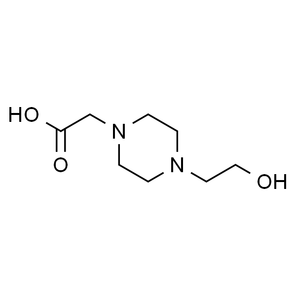 4-(2-Hydroxyethyl)-1-piperazineacetic acid