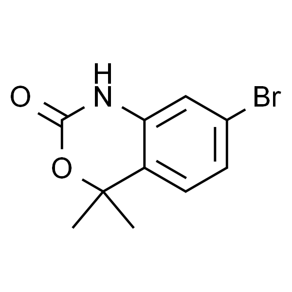 7-Bromo-4，4-dimethyl-1H-benzo[d][1，3]oxazin-2(4H)-one