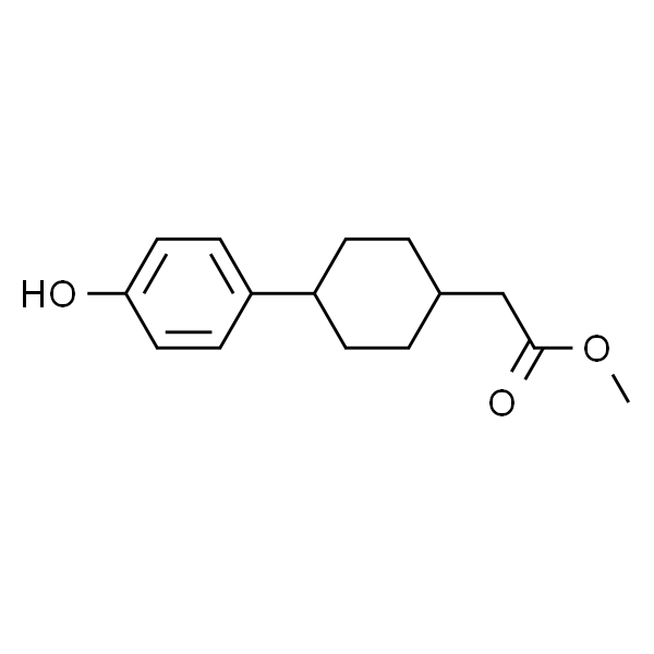 Methyl 2-(4-(4-hydroxyphenyl)cyclohexyl)acetate