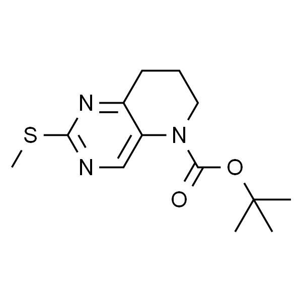 5-Boc-2-(methylthio)-5，6，7，8-tetrahydropyrido[3，2-d]pyrimidine