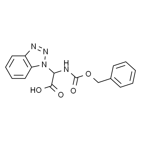 2-(1H-Benzo[d][1，2，3]triazol-1-yl)-2-(((benzyloxy)carbonyl)amino)acetic acid