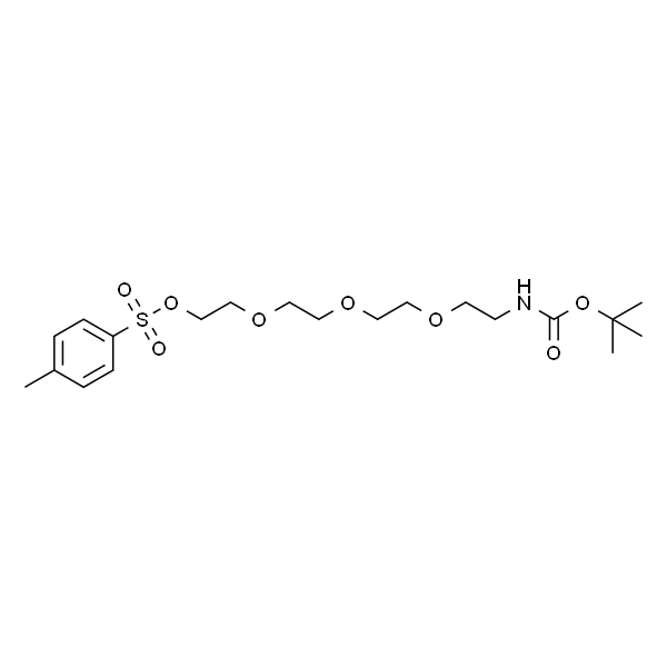 5,8,11-Trioxa-2-azatridecanoic acid, 13-[[(4-methylphenyl)sulfonyl]oxy]-, 1,1-dimethylethyl ester