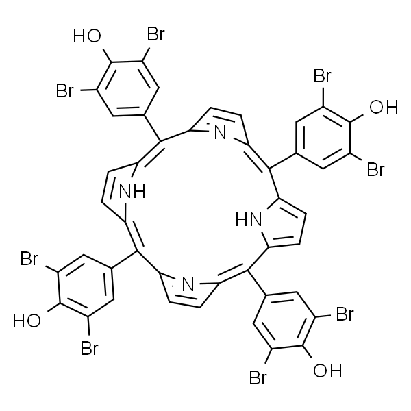 Tetra(3,5-dibromo-4-hydroxyphenyl)porphyrin