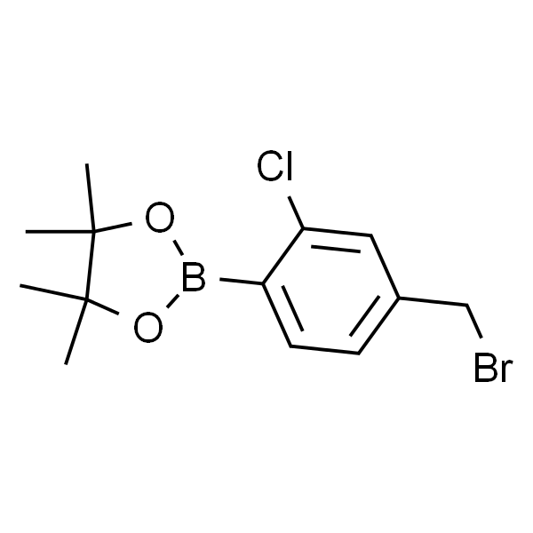 2-(4-(Bromomethyl)-2-chlorophenyl)-4,4,5,5-tetramethyl-1,3,2-dioxaborolane
