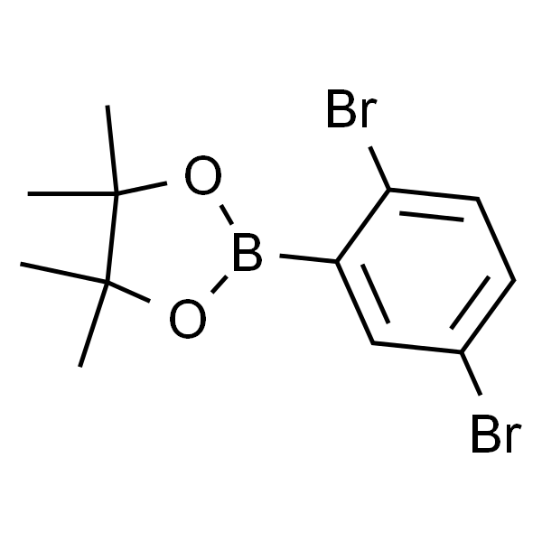 2-(2，5-Dibromophenyl)-4，4，5，5-tetramethyl-1，3，2-dioxaborolane