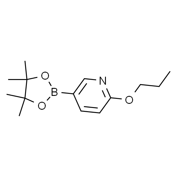 2-Propoxy-5-(4，4，5，5-tetramethyl-1，3，2-dioxaborolan-2-yl)pyridine