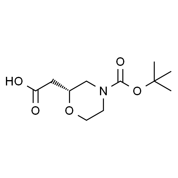 (R)-2-(4-(tert-Butoxycarbonyl)morpholin-2-yl)acetic acid