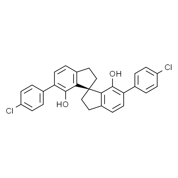 (S)-6，6'-Bis(4-chlorophenyl)-2，2'，3，3'-tetrahydro-1，1'spirobi[1H-indene]-7，7'-diol
