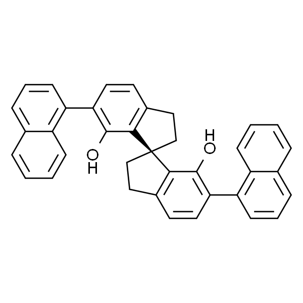 (S)-2，2'，3，3'-Tetrahydro-6，6'-di(1-naphthalenyl)-1，1'-spirobi[1H-indene]-7，7'-diol