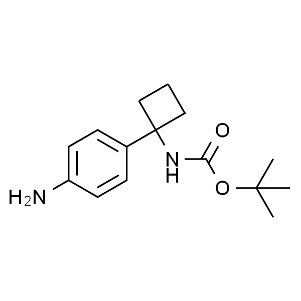 tert-Butyl (1-(4-aminophenyl)cyclobutyl)carbamate