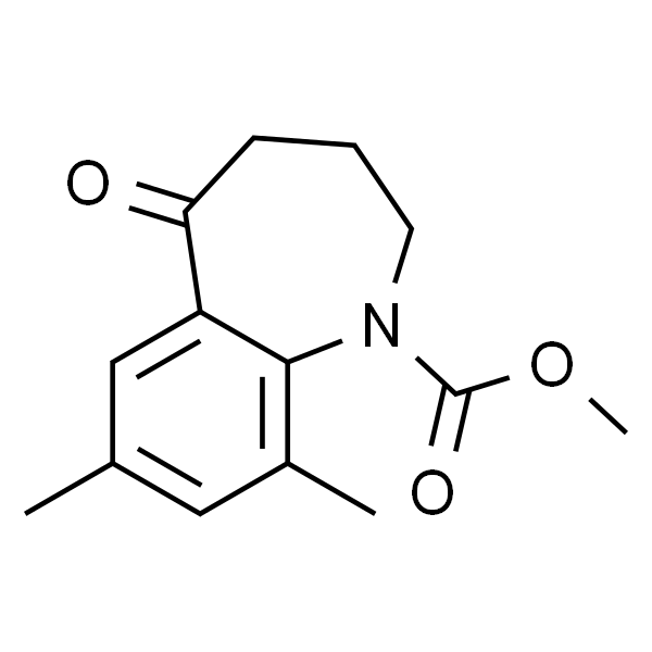 1H-1-Benzazepine-1-carboxylic acid, 2,3,4,5-tetrahydro-7,9-dimethyl-5-oxo-, methyl ester