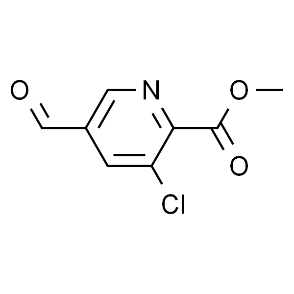 Methyl 3-chloro-5-formylpicolinate