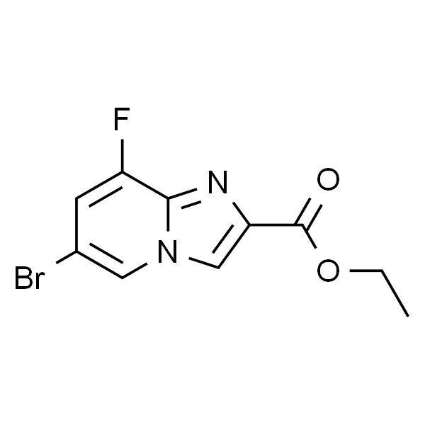 Ethyl 6-bromo-8-fluoroimidazo[1，2-a]pyridine-2-carboxylate