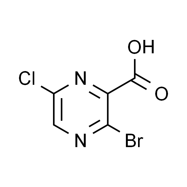 3-Bromo-6-chloropyrazine-2-carboxylic acid