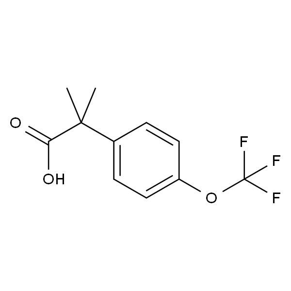 2-methyl-2-(4-(trifluoromethoxy)phenyl)propanoic acid