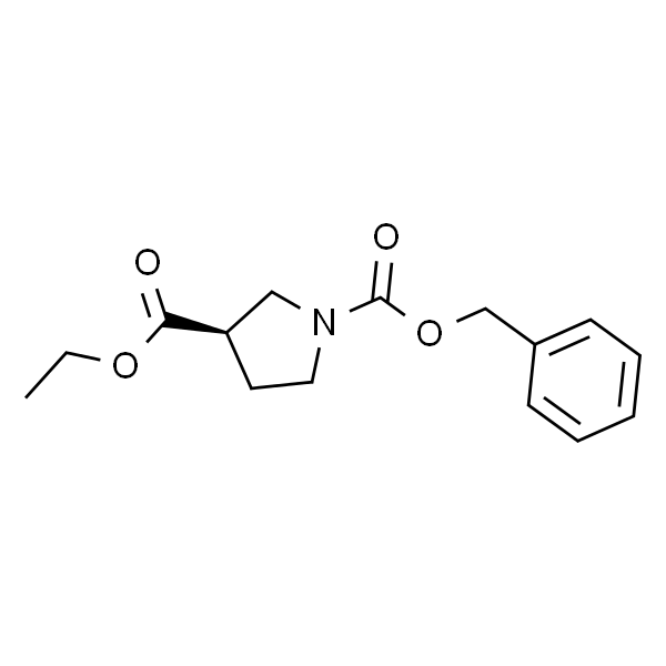 Ethyl (R)-N-Cbz-3-pyrrolidinecarboxylate