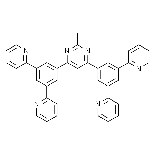 B2PymPm; 4，6-Bis(3，5-di(pyridin-2-yl)phenyl)-2-methylpyrimidine