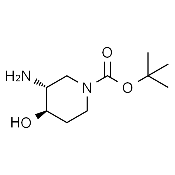 trans-tert-Butyl 3-amino-4-hydroxypiperidine-1-carboxylate