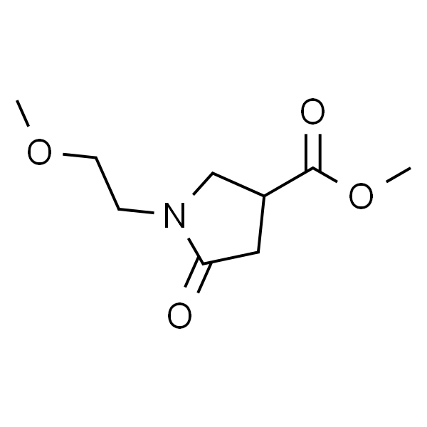 Methyl 1-(2-Methoxyethyl)-2-oxopyrrolidine-4-carboxylate