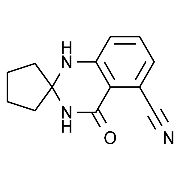 4-Oxospiro[1，2，3，4-tetrahydroquinazoline-2，1’-cyclopentane]-5-carbonitrile