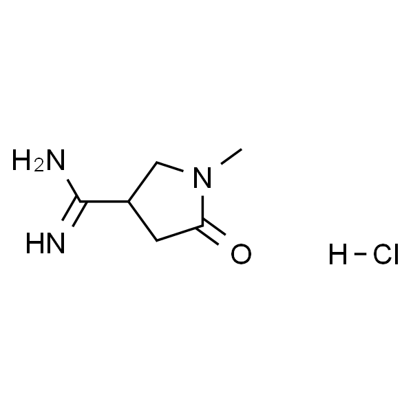 1-Methyl-2-oxopyrrolidine-4-carboxamidine Hydrochloride