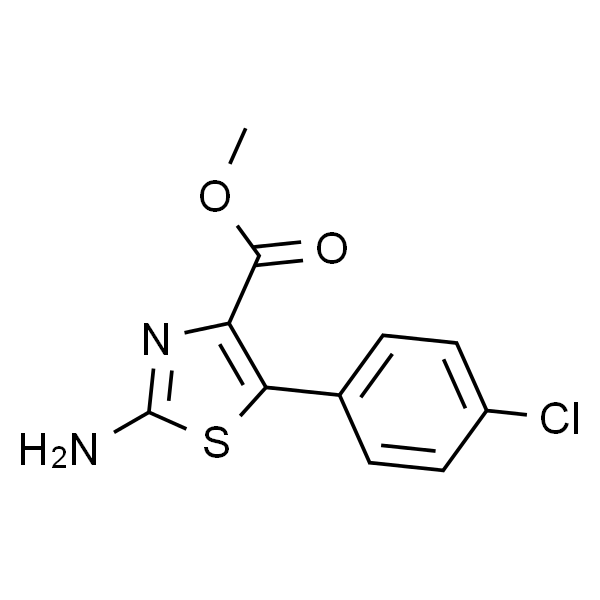 Methyl 2-amino-5-(4-chlorophenyl)thiazole-4-carboxylate