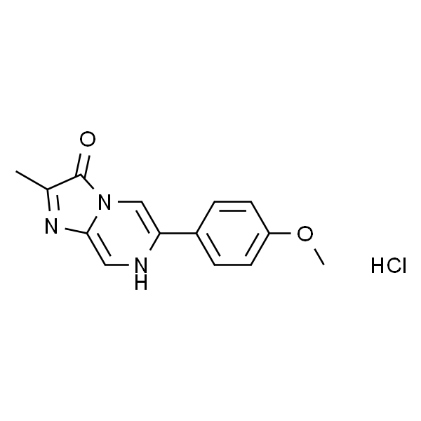 6-(4-Methoxyphenyl)-2-methyl-3,7-dihydroimidazo[1,2-a]pyrazin-3(7H)-one hydrochloride