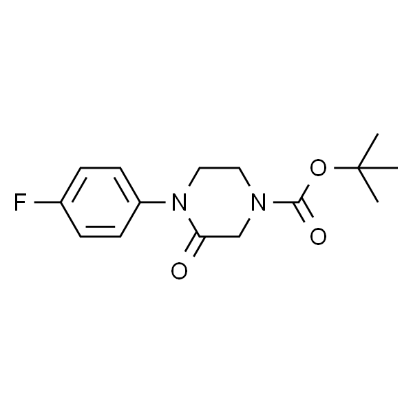 tert-Butyl 4-(4-fluorophenyl)-3-oxopiperazine-1-carboxylate