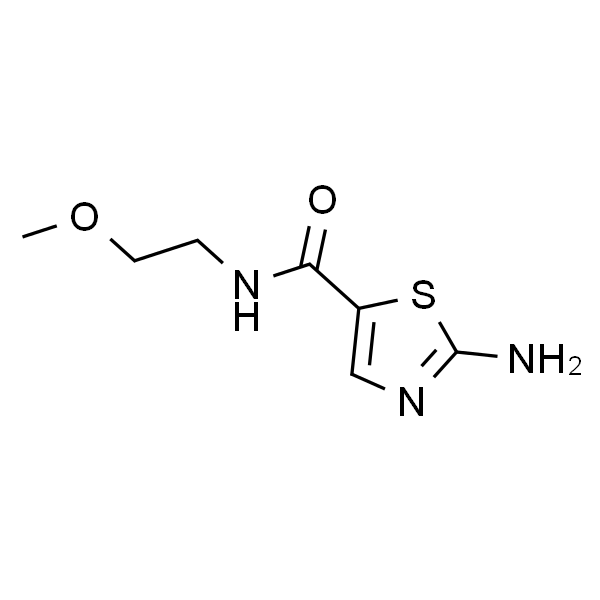 2-Amino-N-(2-methoxyethyl)thiazole-5-carboxamide