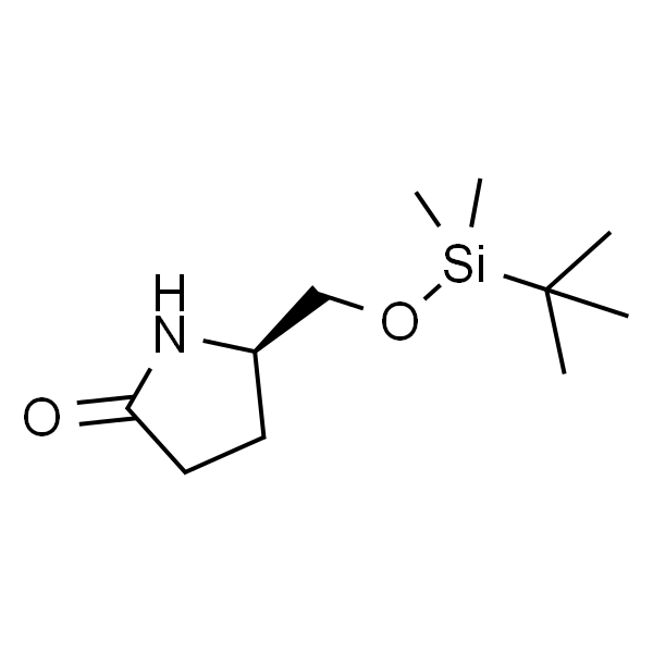 (5R)-5-[[[(tert-Butyl)dimethylsilyl]oxy]methyl]-2-pyrrolidinone