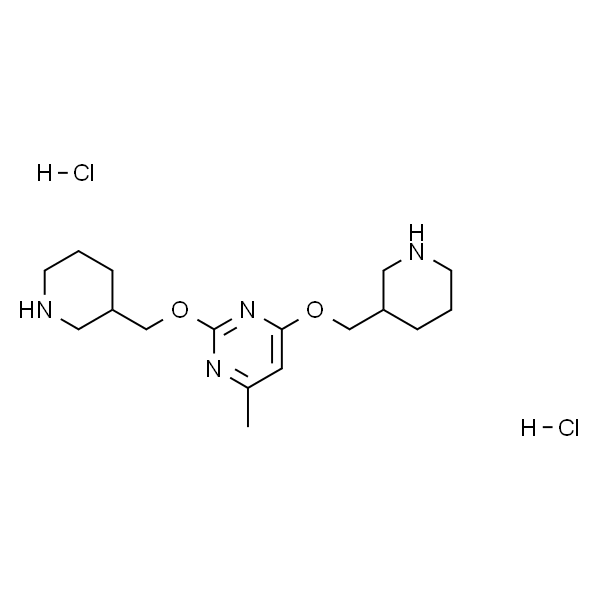 4-Methyl-2,6-bis(piperidin-3-ylmethoxy)pyrimidine dihydrochloride