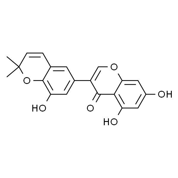4H-1-Benzopyran-4-one,5,7-dihydroxy-3-(8-hydroxy-2,2-dimethyl-2H-1-benzopyran-6-yl)-
