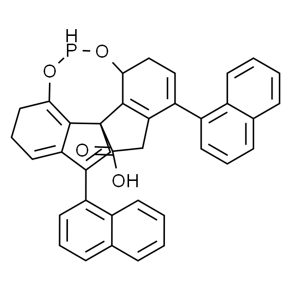 (11aR)-10，11，12，13-Tetrahydro-5-hydroxy-3，7-di-1-naphthalenyl-5-oxide-diindeno[7，1-de:1'，7'-fg][1，3，2]dioxaphosphocin