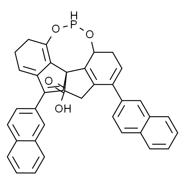 (11aR)-10，11，12，13-Tetrahydro-5-hydroxy-3，7-di-2-naphthalenyl-5-oxide-diindeno[7，1-de:1'，7'-fg][1，3，2]dioxaphosphocin