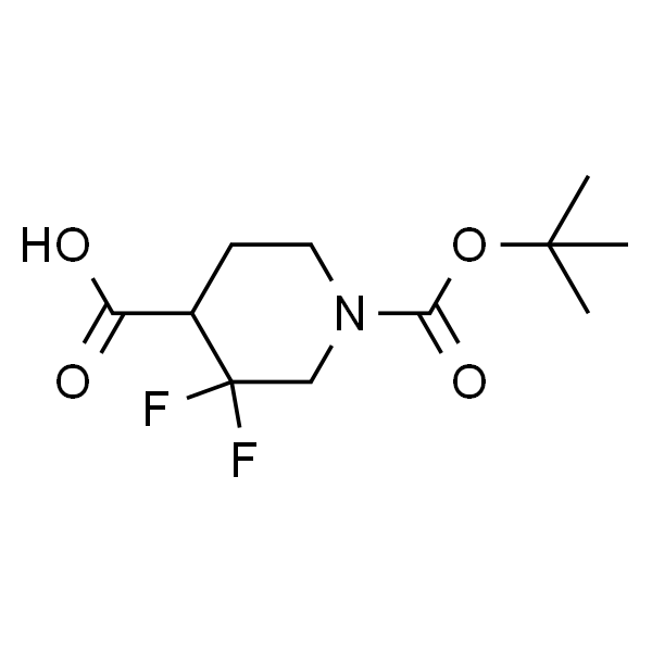 1-(tert-butoxycarbonyl)-3,3-difluoropiperidine-4-carboxylic acid