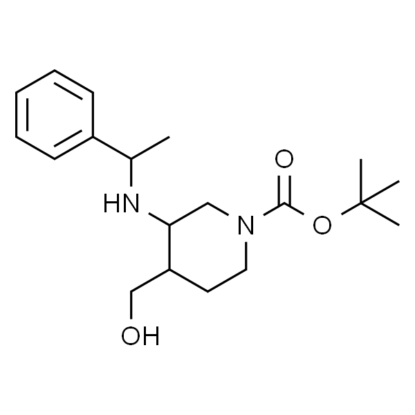 1-Boc-3-(1-phenylethylamino)-4-piperidinemethanol