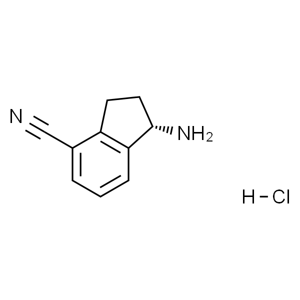 (S)-1-amino-2,3-dihydro-1H-indene-4-carbonitrile hydrochloride