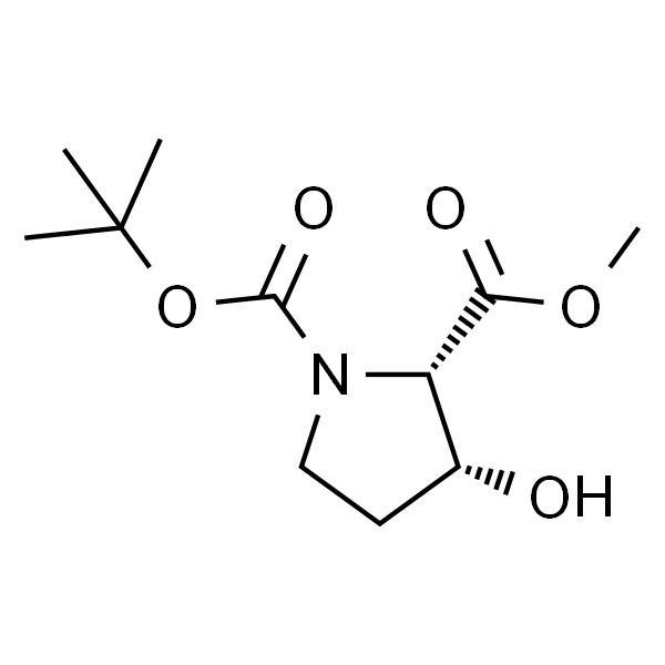 (2S，3R)-1-tert-Butyl 2-methyl 3-hydroxypyrrolidine-1，2-dicarboxylate