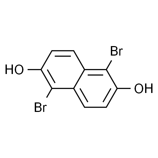 1，5-Dibromonaphthalene-2，6-diol