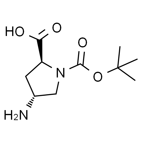 (2S,4R)-4-Amino-1-(tert-butoxycarbonyl)pyrrolidine-2-carboxylic acid