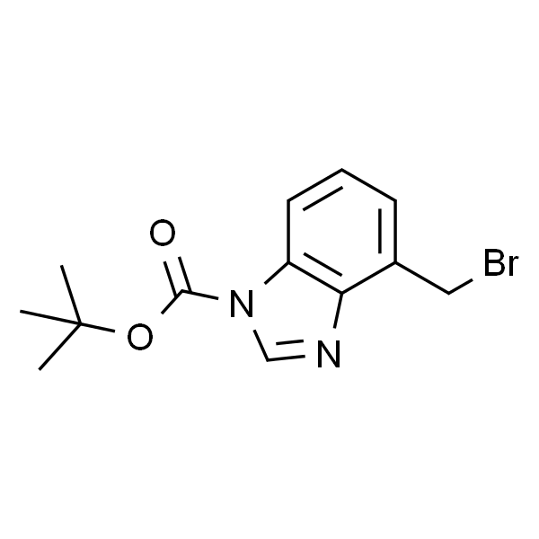tert-Butyl 4-(bromomethyl)-1H-benzo[d]imidazole-1-carboxylate