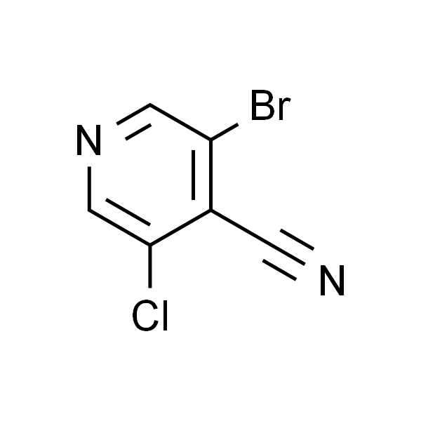 3-broMo-5-chloropyridine-4-carbonitrile