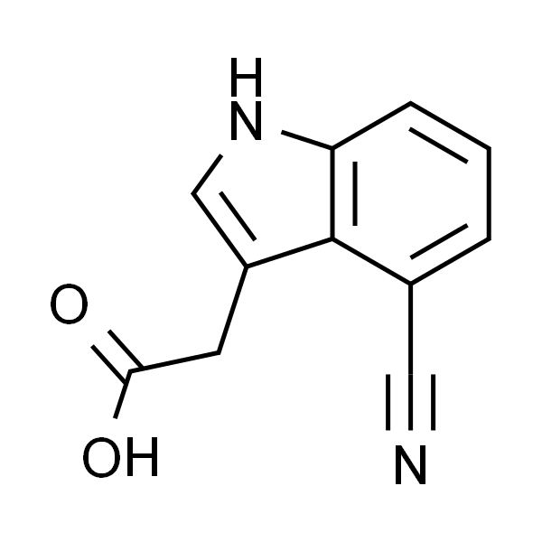 2-(4-Cyano-1H-indol-3-yl)acetic acid