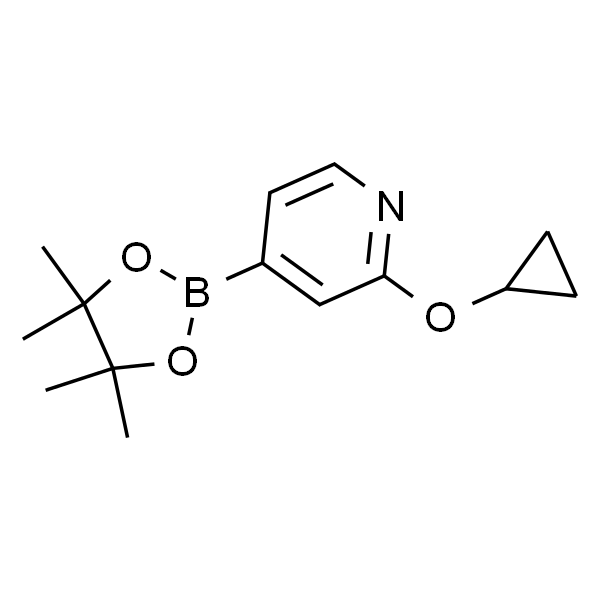 2-Cyclopropoxy-4-(4,4,5,5-tetramethyl-1,3,2-dioxaborolan-2-yl)pyridine
