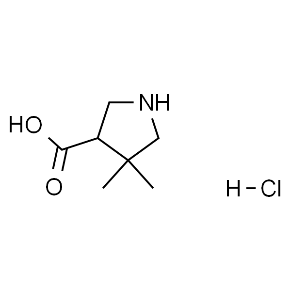 4,4-Dimethylpyrrolidine-3-carboxylic acid hydrochloride