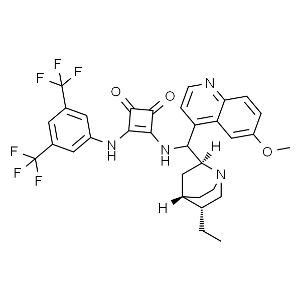 3-[[3，5-Bis(trifluoromethyl)phenyl]amino]-4-[[(8α，9S)-10，11-dihydro-6'-methoxycinchonan-9-yl]amino]-3-cyclobutene-1，2-dione